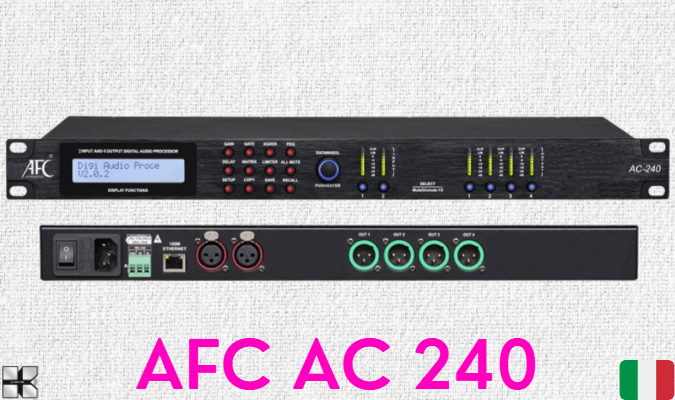 Crossover AFC AC240 ( Thiết bị phân tần)