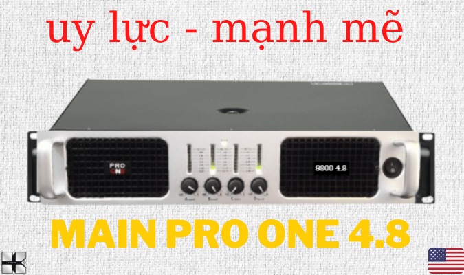 Main Pro One 4.8
