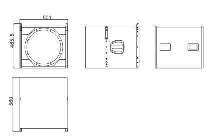 Speaker Array SPL 210